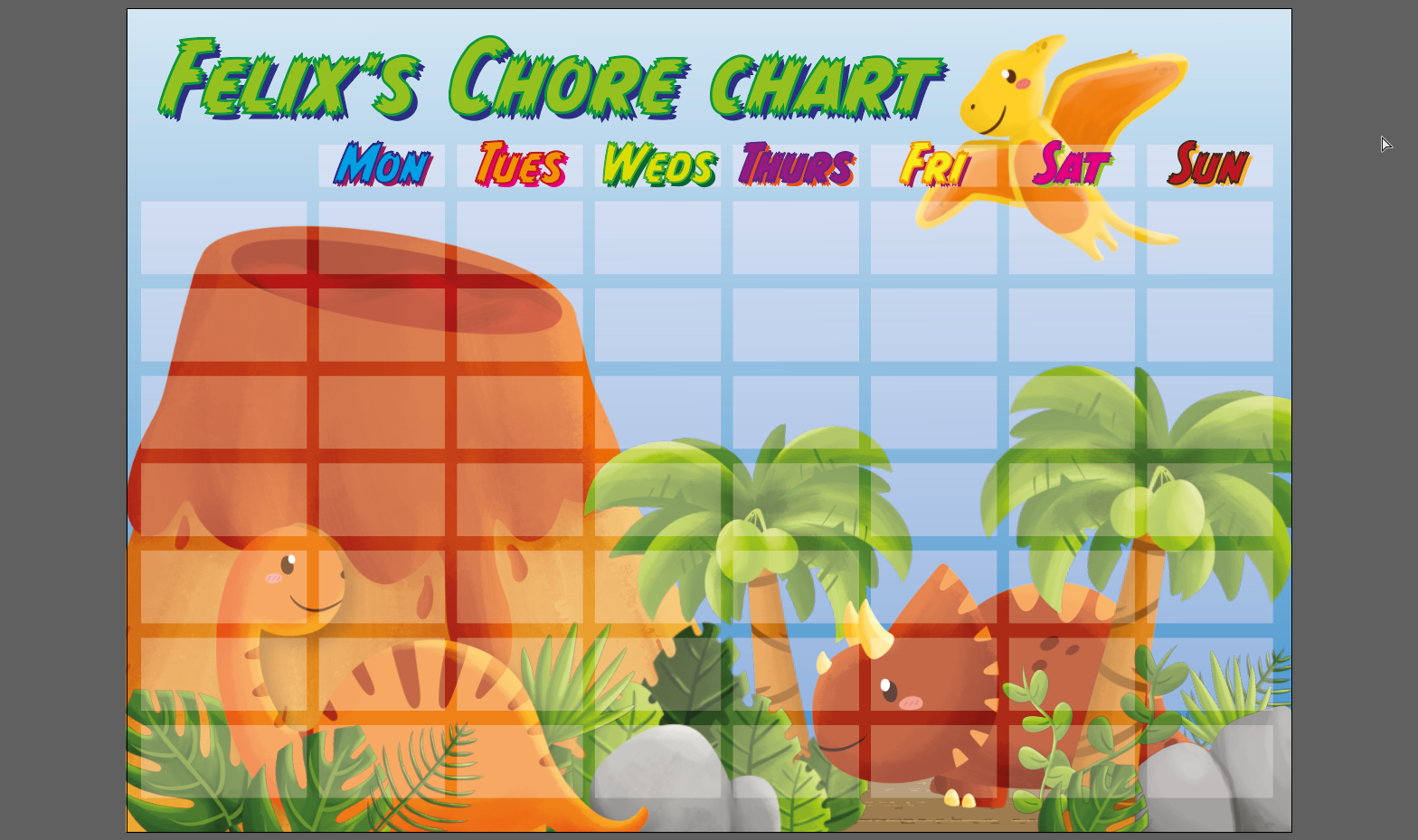 Creating a Children's Chore Chart - Leah Scott
